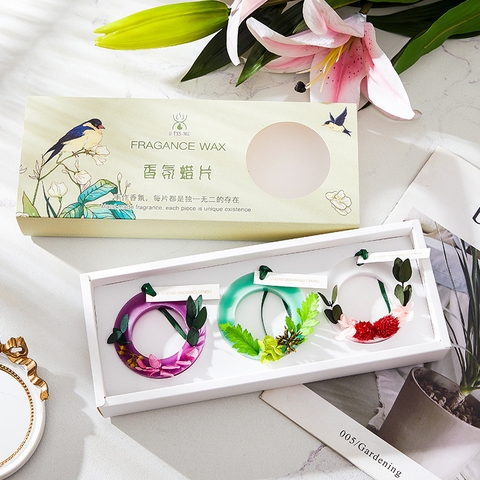 Sáp thơm phòng, xe ô tô, hương hoa tự nhiên, an toàn