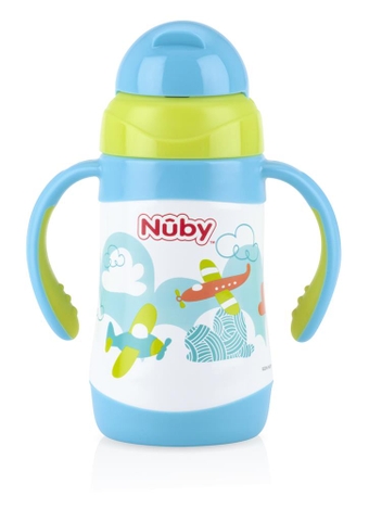 Bình uống nước giữ nhiệt bằng Inox 2 chiều nóng lạnh, Dung tích 280ml.