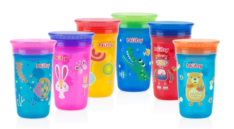 Ca uống nước 360 độ chống tràn, dung tích 300ml.