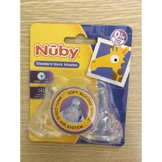 Bộ 2 núm ty cổ hẹp 3 dòng chảy