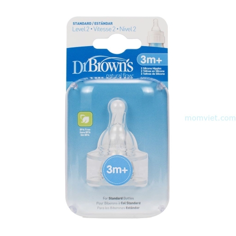 Hộp 2 núm ty cổ hẹp số 2- 322