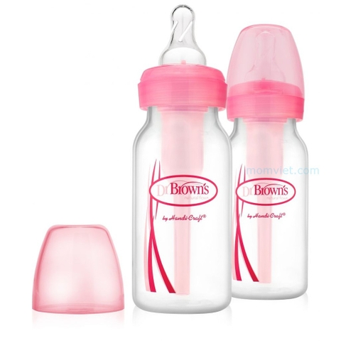Combo 2 bình sữa Dr.Browns 120ml nhựa pp options