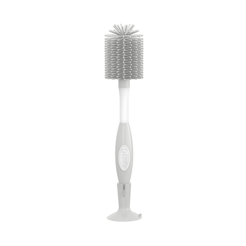 Cọ bình sữa Silicone siêu mềm, mầu ghi - Mã hàng AC141