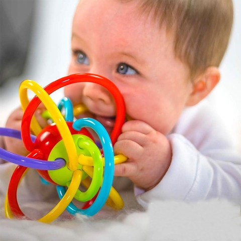 Bóng đồ chơi gặm nướu hiệu Nuby