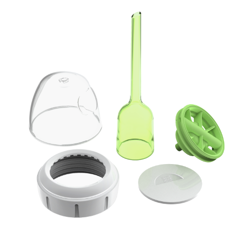 Bộ 2 Phụ kiện chuyển đổi bình sữa tùy chọn cổ rộng 150ml  và 270ml Plus