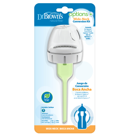 Bộ 2 Phụ kiện chuyển đổi bình sữa tùy chọn cổ rộng 150ml  và 270ml Plus