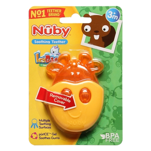 Ngậm nướu Gel lạnh hình thú cưng Nuby