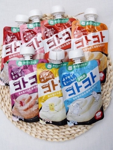 Súp Vặn Hell's Kitchen Cho Mèo 100g  ( Vị Gà  + Mực )