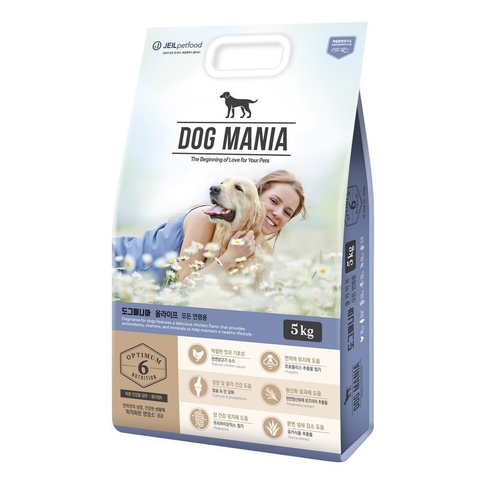 Thức Ăn Cho Chó Con Dog Mania Túi 1kg