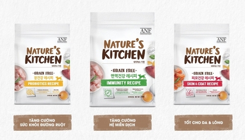 Thức Ăn Hạt Nature's Kitchen 2kg Tốt Cho Lông Và Da  (chó mọi lứa tuổi)