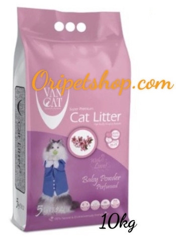 Cát Vệ Sinh Cho Mèo VanCat 10kg.