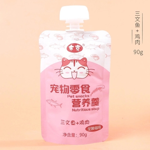 Súp Thưởng Nắp Vặn Cho Mèo Booker  90g