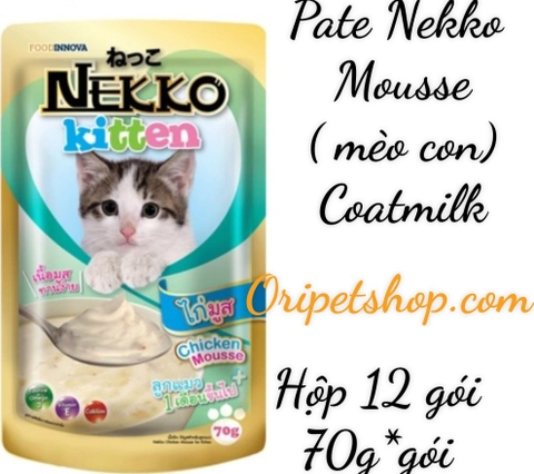 Pate  Nekko Kitten 70g Dành Cho Mèo Con.