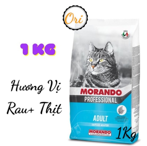 Thức Ăn Hạt Khô Cao Cấp  Morando Professional 1kg