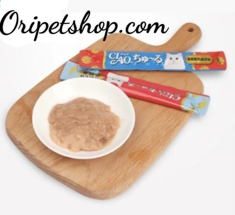 CIAO Loại Súp Thưởng Cho Mèo (súp 04 ống mới)