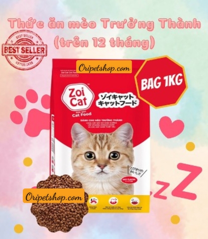 Thức Ăn Hạt Zoicat 1kg Của Thái Lan ( Dành Cho Mèo )