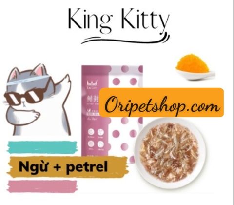Pate KingKitty Gói 85g Siều Nhiều Thịt Dành Cho Mèo