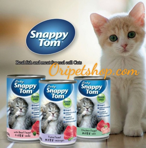 Pate Hỗn Hợp Snappy Tom 150g ( Dành Cho Mèo Con )