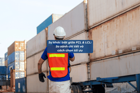 Sự khác biệt FCL và LCL: So sánh chi tiết & cách chọn tối ưu 