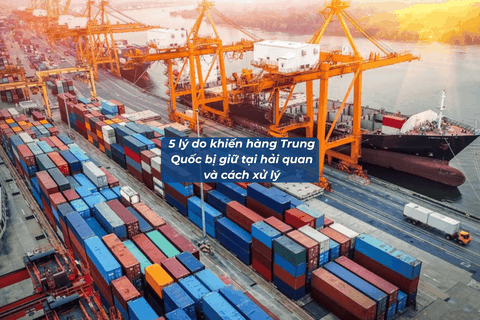 5 Lý Do Khiến Hàng Trung Quốc Bị Giữ Tại Hải Quan Và Cách Xử Lý Hiệu Quả
