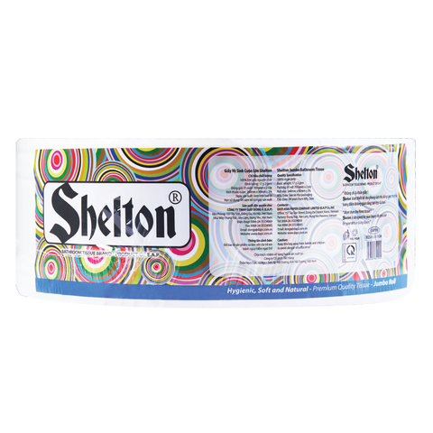 Cuộn công nghiệp Shelton x 2 lớp có màng bọc