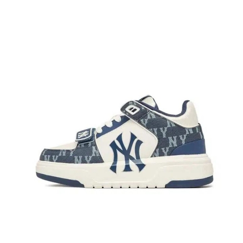 Giày MLB Chunky Liner Mid Denim New York Yankees ‘D.Navy’ 3ASXCDN3N-50NYD