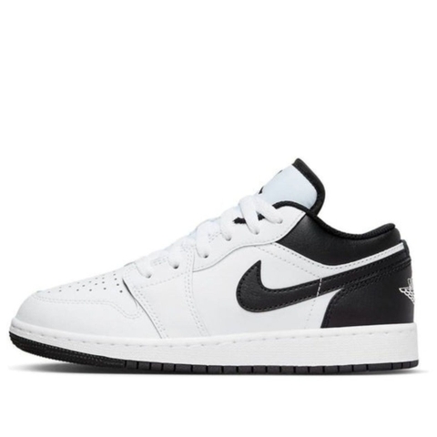 Giày Air Jordan 1 Low GS ‘White Black’ 553560-132