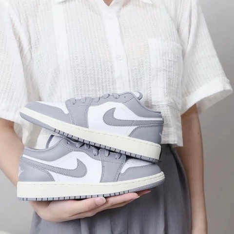 Giày Air Jordan 1 Low ‘Vintage Grey’ 553558-053