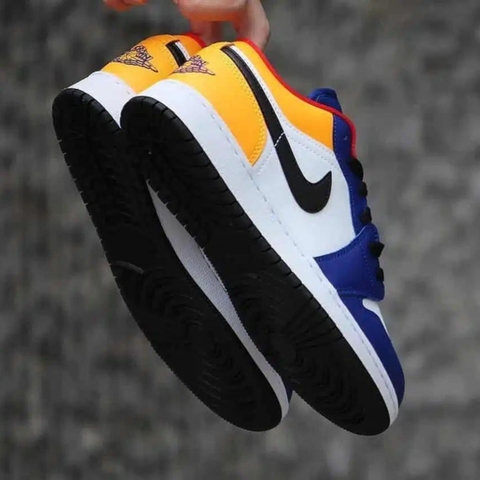 Giày Air Jordan 1 Low ‘Royal Yellow’ (GS) 553560-123