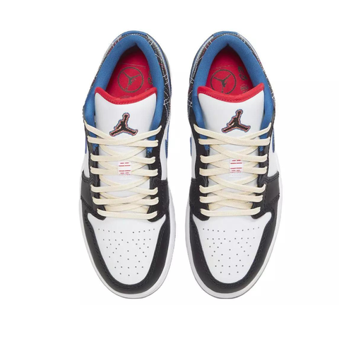 Giày Air Jordan 1 Low ‘Blue Sashiko’