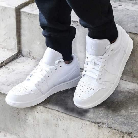 Air Jordan 1 Low - All White
