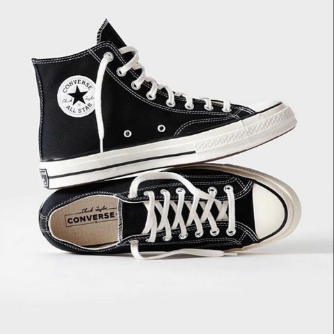 Converser Chuck 70s High Black White