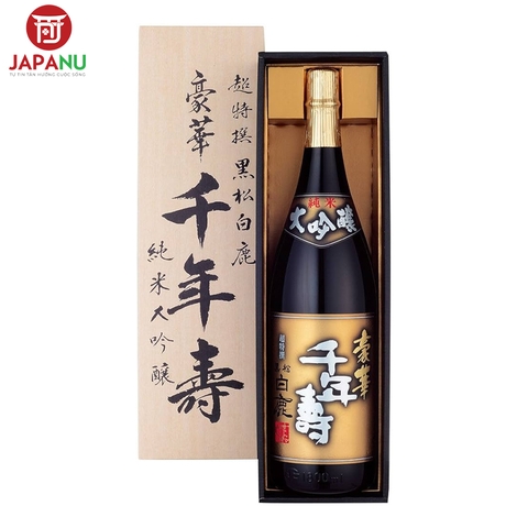 Rượu Sake Goka Sennenju Junmai Daiginjo 1800ml 15,7% Nhật Bản