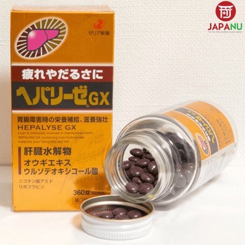 Viên Uống Bổ Gan Zeria Hepalyse GX 360 Viên Nhật Bản