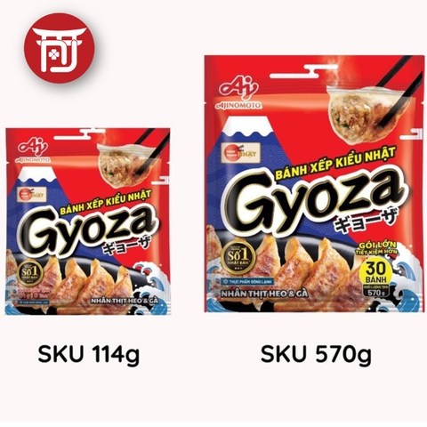 Bánh Xếp Gyoza Nhật Bản Nhân Thịt Heo & Gà