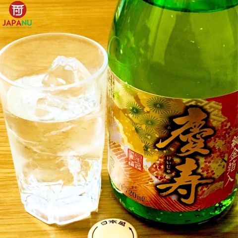 Rượu Sake Vảy Vàng Keiju Junkinpakuiri Futsushu 1800ml