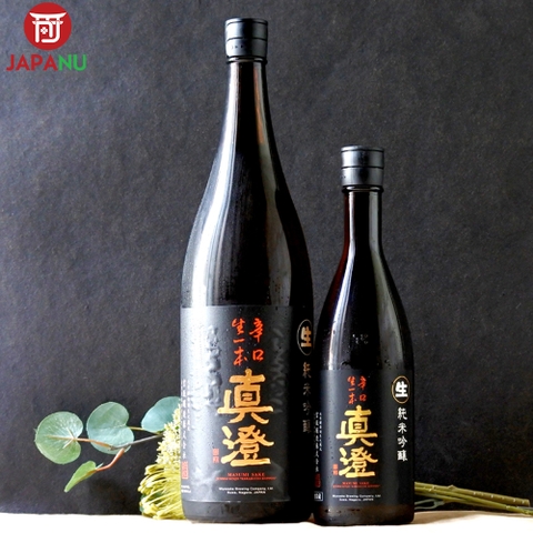 Rượu Sake Masumi Karakuchi Kippon Junmai Ginjo 15% Nhật Bản