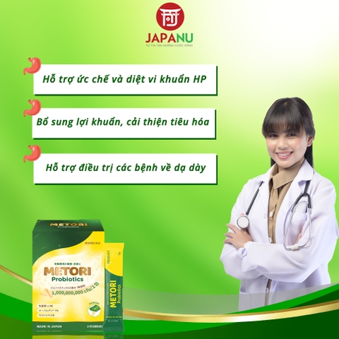 Men Dạ Dày Metori Probiotics Nhật Bản