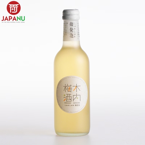 Rượu Mơ Sparkling Kiuchi Umeshu 300ml Nhật Bản