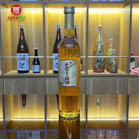 Rượu mơ vảy vàng Kikkoman Umeshu Gold - Chai 500ml