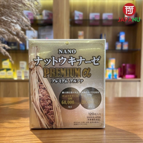 Nattokinase Nano Premium 60000FU/G - 120 Viên