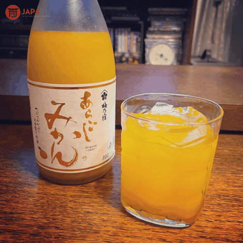 Rượu Cam Aragoshi Umenoyado 7% 720ml Chính Hãng Cao Cấp