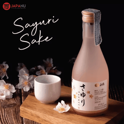 Rượu Sake Sayuri Junmai Nigori Nhật Bản Chính Hãng Cao Cấp