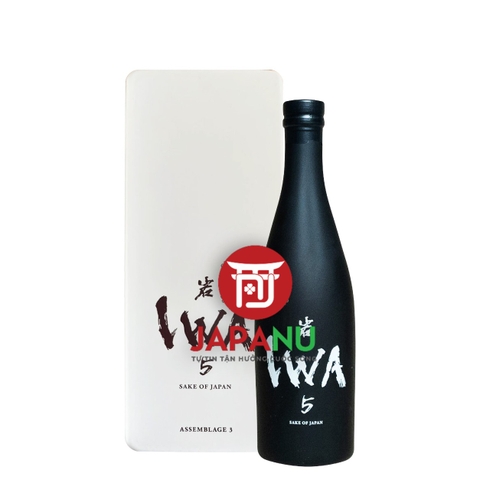 Rượu Sake Iwa5 Assemblage 3 15% 720ml Nhật Bản