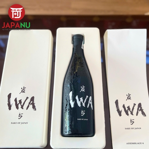 Rượu Sake Iwa5 Assemblage 3 15% 720ml Nhật Bản