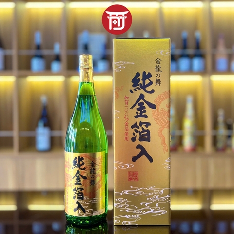 Rượu Sake Vảy Vàng Kinryu No Mai Junkinpakuiri Nhật Bản 1L8