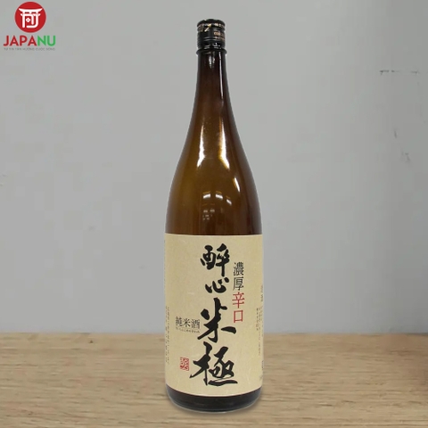 Rượu Sake Suishin Kome No Kiwami Junmai Maggum 1800ml