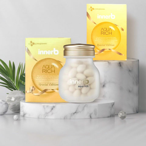Viên uống cấp nước và Collagen Innerb Aqua Rich 70 Viên