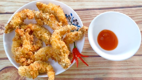 Tôm Tẩm Bột Xù (10 con)