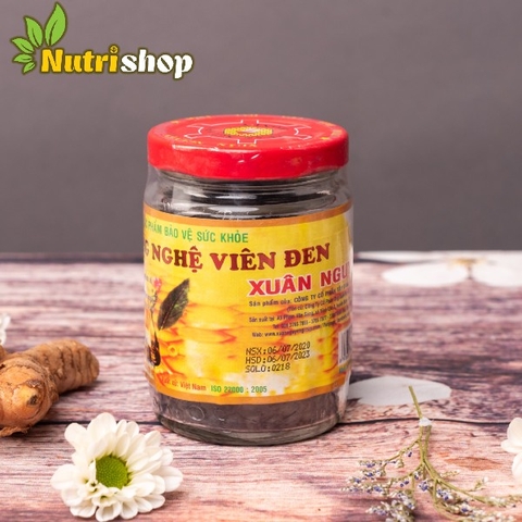 Mật Ong Viên Nghệ Đen Xuân Nguyên 100g